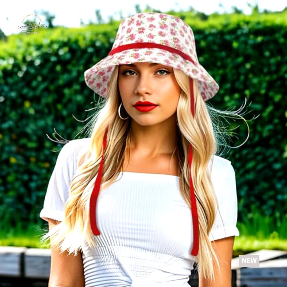 Reversible Packable Bucket Hat With Adjustable St… - image 4